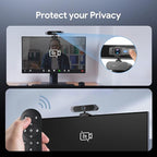 DEPSTECH 4K Webcam, Ultra HD 1/2.55'' Sony Sensor, 3X Digital Zoom, Dual - Image 6