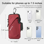 Cell Phone Holder Arm Band, Small Crossbody Shoulder Holsters Bag - Image 4