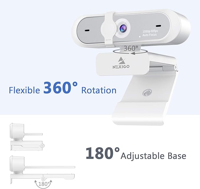 NexiGo N660P 1080P 60FPS Webcam - Image 6