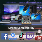 Podcast Equipment Bundle, BM-800 Podcast Microphone Bundle-Voice Changer - Image 6