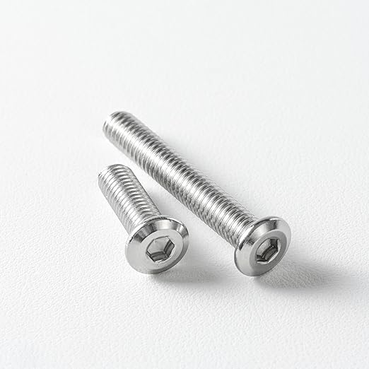5/16-18 x 1" Flat Head Hex Socket Cap Screws Bolts, 304 Stainless Steel 18-8 - Image 4