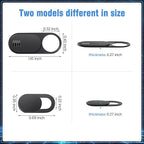 Laptop Camera Cover Slide, 3 Large+3 Small Ultra Thin Webcam Cover - Image 4