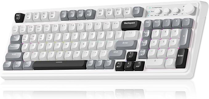 AULA 99 Wireless Keyboard, Custom Computer Keyboard, Tri-Mode Bluetooth by AULA