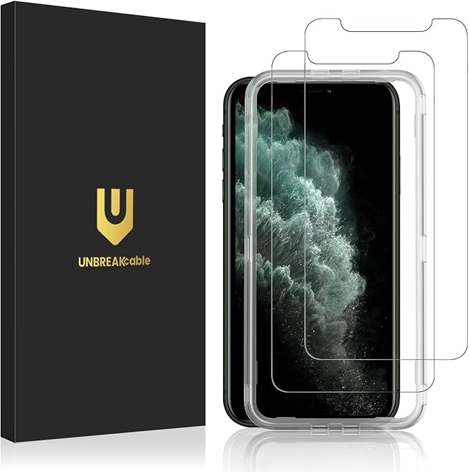 UNBREAKcable iPhone 11 Pro Screen Protector, 2.5D Double Defense Series Premium by UNBREAKcable