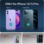 Compatible with iPhone 12/12 Pro Wallet Phone Case-PU Leather Magnetic Flip - Image 2