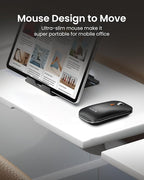 ProtoArc Foldable Keyboard and Mouse, XKM01 True Full-Size Folding Wireless - Image 5