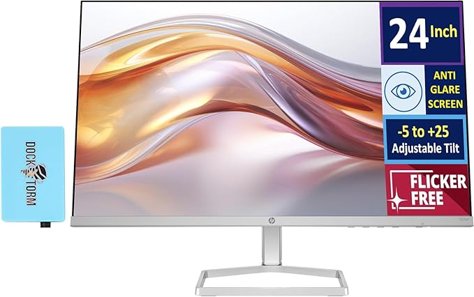 HP Series 5 524sf Monitor 24" IPS FHD 300 nits Display, -5 to +25 Degrees by HP