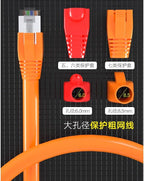 50 Pcs Cat7 Cat7A Cat8 Strain Relief Boot, RJ45 Plug Connector Cover Modular - Image 6