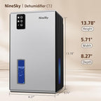 NineSky Dehumidifiers for Home, 95 OZ Water Tank, Dehumidifiers for Bathroom - Image 7