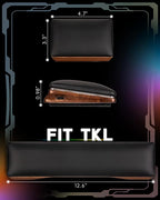 ASFSKY Keyboard and Mouse Wrist Rest Set - Image 2