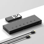 Y.D.F 7 Port HDMI Switch, 4k@60Hz HDMI Switcher 7 in 1 Out HDCP 2.0 Manual HDMI - Image 6