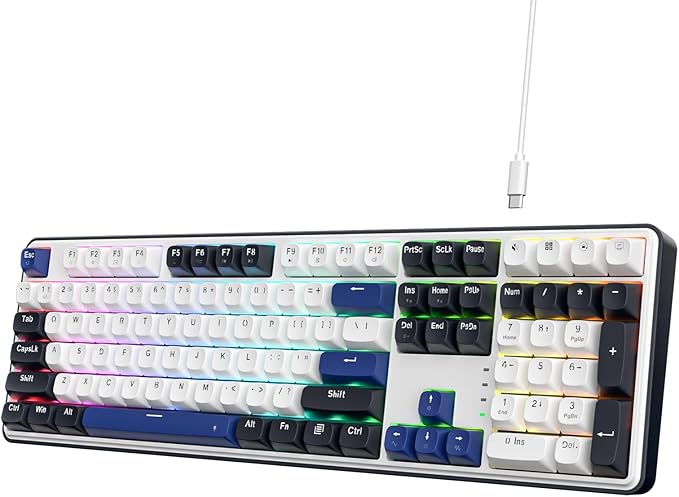 Redragon K689 Wired Gasket RGB Gaming Keyboard, 108 Keys Mechanical Keyboard by REDRAGON