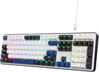Redragon K689 Wired Gasket RGB Gaming Keyboard, 108 Keys Mechanical Keyboard by REDRAGON