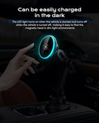 Magnetic Cup Phone Holder Car Wireless Charger - Image 6