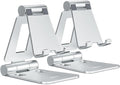 Nulaxy 2 Pack Dual Folding Cell Phone Stand, Fully Adjustable Foldable Desktop by Nulaxy