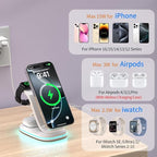 3 in 1 Wireless Charging Station - Image 2