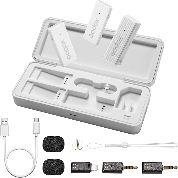 GODOX 【2025 Latest Model】 Movelink Mini LT Kit Wireless Microphone System by GODOX