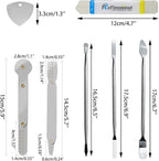 Spudger Pry Tool Kit 8 Piece Opening Tool, Metal Spudger Tool Kit, Ultra-Thin - Image 6