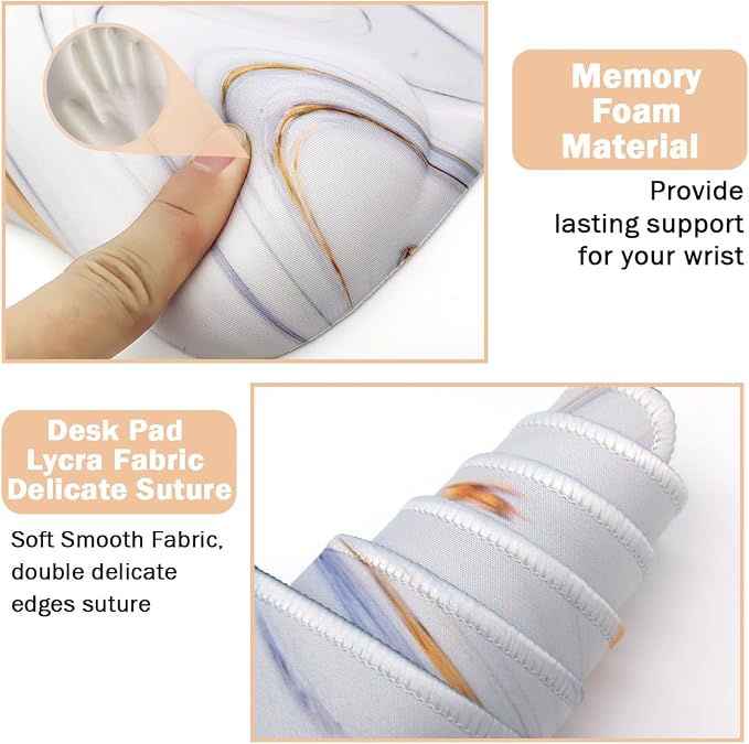 Keyboard Wrist Rest Large Mouse Pad Wrist Support - Image 5