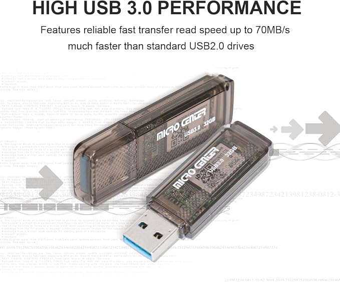 INLAND Micro Center SuperSpeed 5 Pack 64GB and 5 Pack 32GB USB 3.0 Flash Drive - Image 5