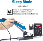 WEP 8786D-I SE Hot Air Soldering Iron Station Kit 2-IN-1 - Image 6
