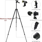 Endurax 60" Phone Tripod for Canon Camera Stand - Image 5