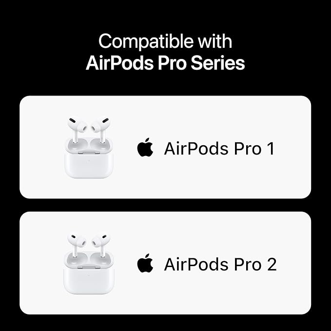 Premium Multi-Flange Eartips for AirPods Pro 1&2 – Always Fits, Never Slips - Image 5