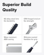 HOTO 16-Piece Home Tool Kit, Basic Hand Tool Set - Image 5
