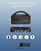 Wireless TV Speaker, Portable TV Audio Amplifier - Image 7