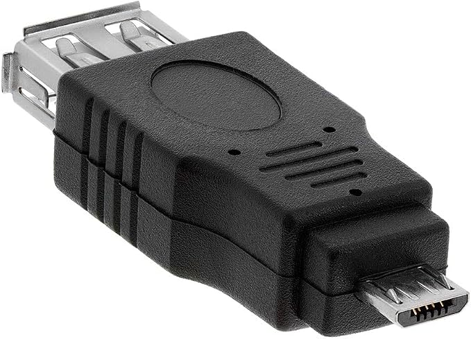 Cmple - Micro USB to USB Adapter Standard USB 2.0 A Female Jack to USB Micro B - Image 2