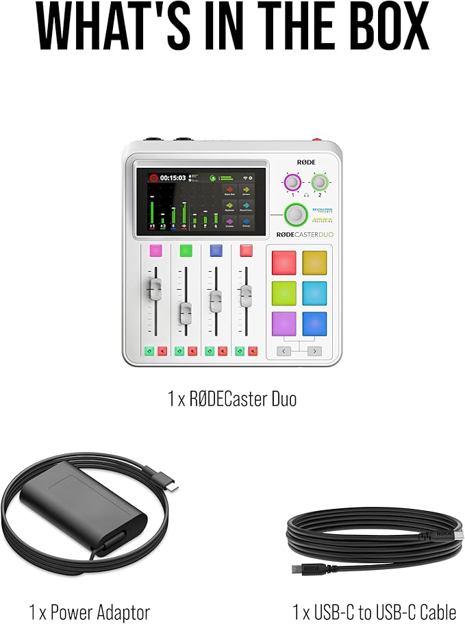 RØDE RØDECaster Duo Compact All-in-One Audio Production Solution - Image 9