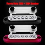 2 x M6 Power Distribution Block Bus Bar 12V - Image 3