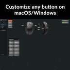 Keychron M6 8000 Hz Wireless Bluetooth 2.4 GHz/Wired Connection Mouse, - Image 3