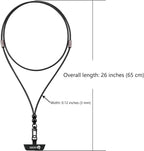 cell phone lanyard Detachable Phone Chain Strap Leather 2-in-1 Wristlet Phone - Image 6