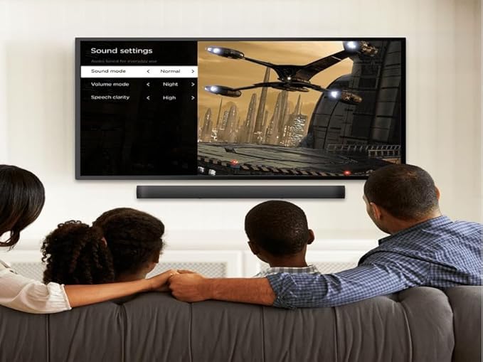 Roku onn Smart Soundbar with Built-in 4K Streaming Media Player - Image 5