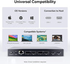 Displaylink Docking Station, USB C DisplayLink Dock Dual Displays - Image 8