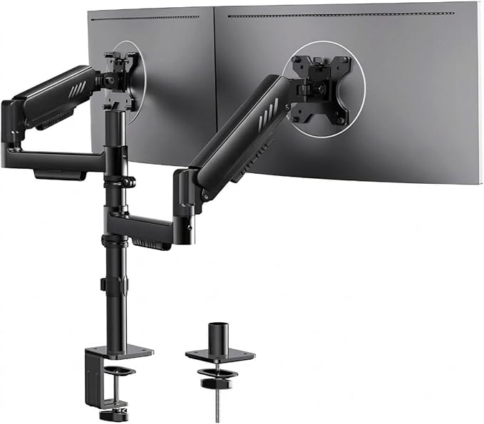 ErGear Vertical Dual Monitor Stand, Stacked Monitor Mount by ErGear