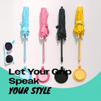 3 in 1 Magnetic Umbrella Sunshade Collapsible Expandable Phone Grip & Stand - Image 4