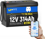 12V 314Ah Lithium LiFePO4 Battery Mini by Wattcycle