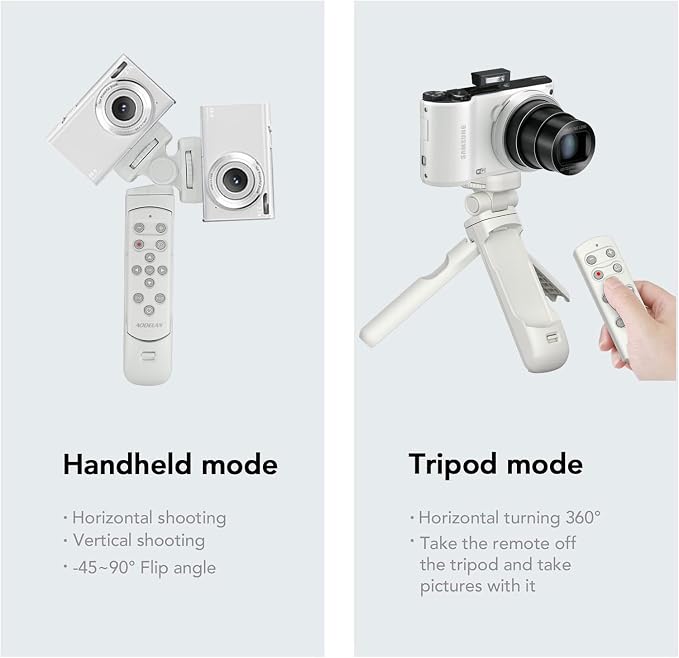 AODELAN Remote Control Wireless Shooting Grip Tripod Grip - Image 2