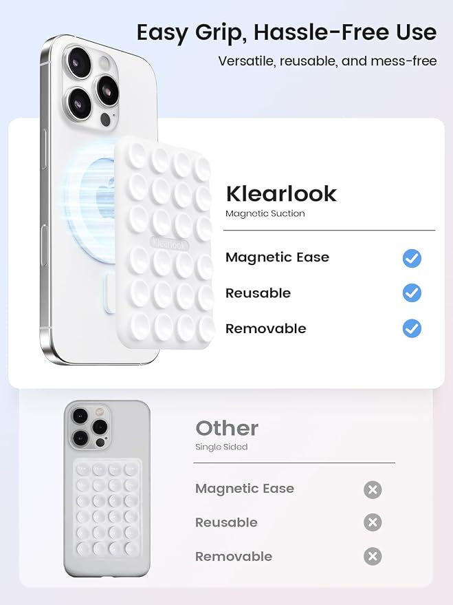Klearlook Magnetic Suction Phone Mount - Image 3