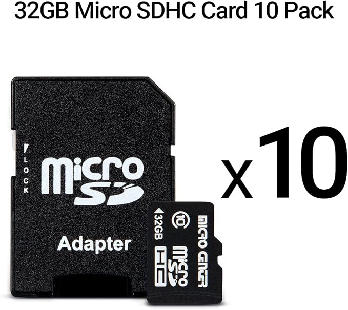 Micro Center 32GB Class 10 MicroSDHC Flash Memory Card 10 Pack - Image 2