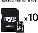 Micro Center 32GB Class 10 MicroSDHC Flash Memory Card 10 Pack - Image 2