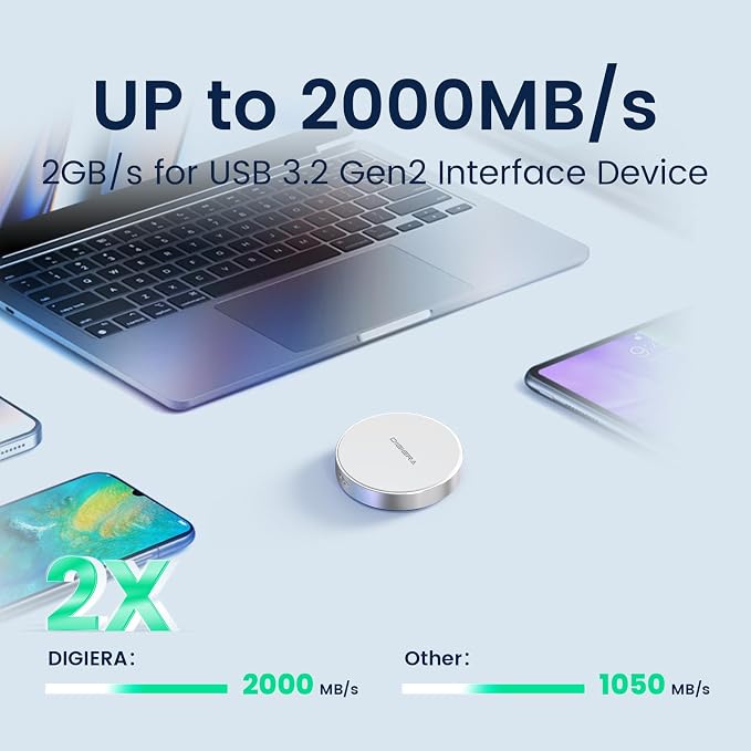 4TB Magnetic Portable SSD, External Solid State Drives - Image 4