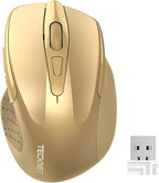 TECKNET Wireless Mouse, 2.4G Ergonomic Optical Mouse, Computer Mouse by Tecknet