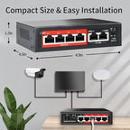 STEAMEMO 5-Port Managed Gigabit Switch - Image 8