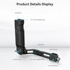 SmallRig Plastic Lightweight Adjustable Handle Sling Handgrip Only - Image 2