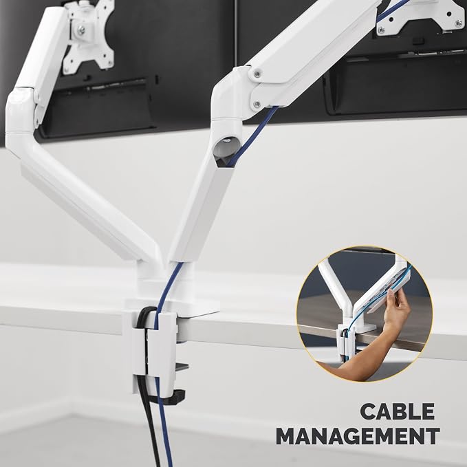 Fellowes Platinum Series Dual Monitor Arm - Image 5
