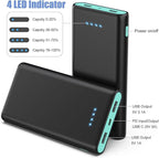 Portable Charger Power Bank 25, 5V/3A USB C in&Out Fast Phone Charging - Image 2