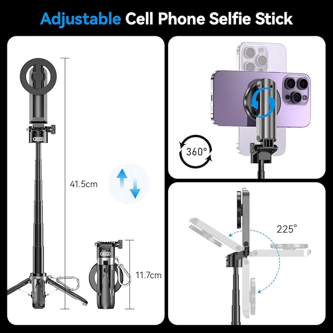Magnetic Tripod for iPhone - Image 2